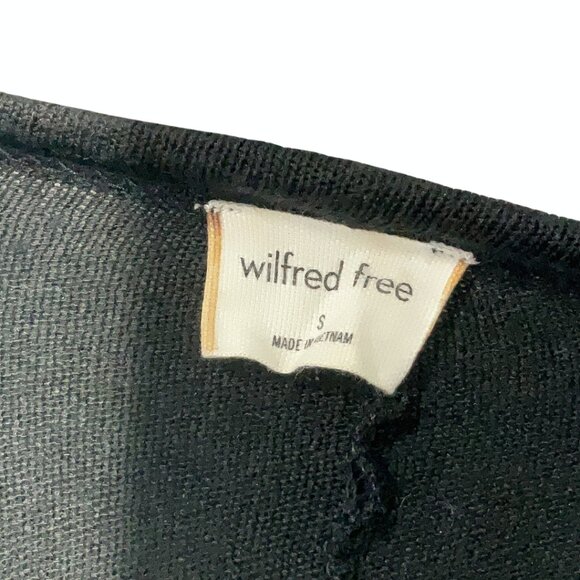 Wilfred Free Black Boat Neck Tunic Oversized Top – Size S - Picture 4 of 5